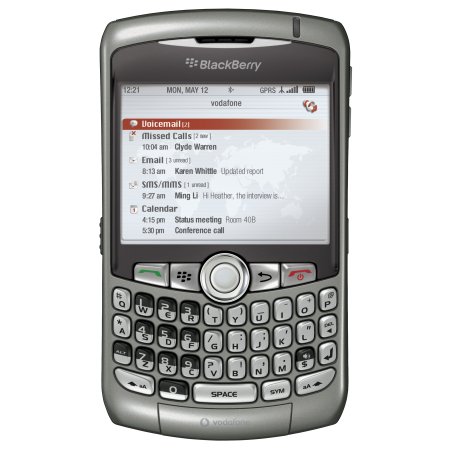 Blackberry 8310 Actual Size Image