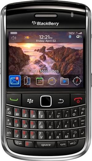 BlackBerry Bold 9650 Actual Size Image