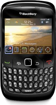 BlackBerry Curve 8520 Actual Size Image