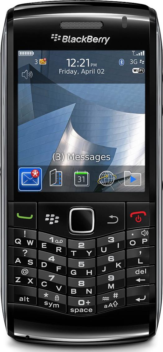 BlackBerry Pearl 3G 9100 Actual Size Image