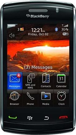 Blackberry Storm2 9550 Actual Size Image