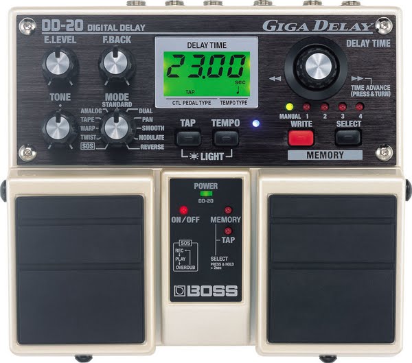 Boss dd-20 Actual Size Image