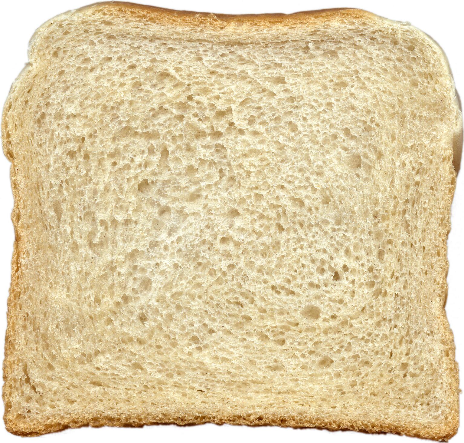 Bread slice Actual Size Image