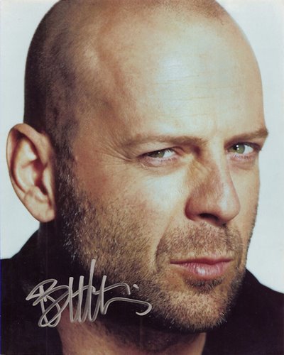 Bruce willis Actual Size Image