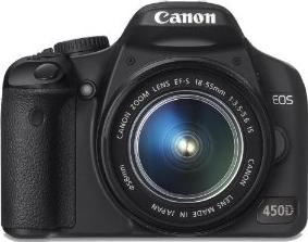Canon EOS 450D Actual Size Image