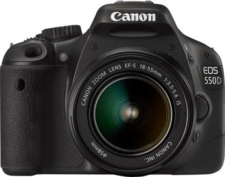 Canon EOS 550D Actual Size Image