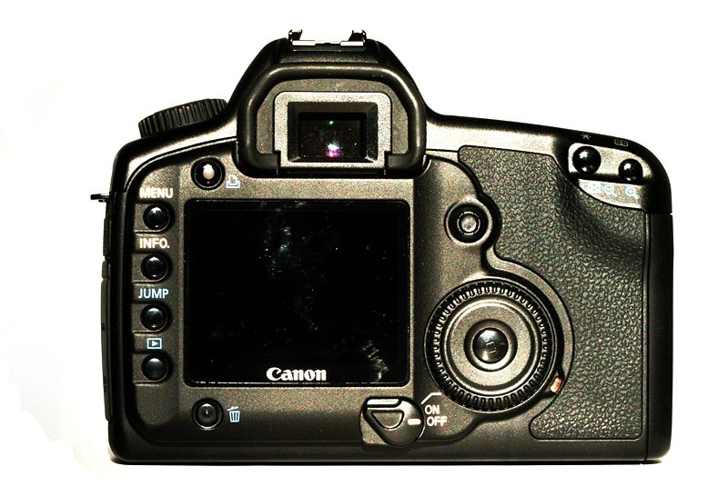 Canon EOS 5D Actual Size Image