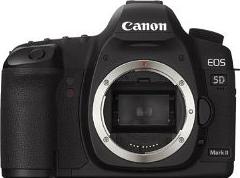 Canon EOS 5D Mark II Actual Size Image