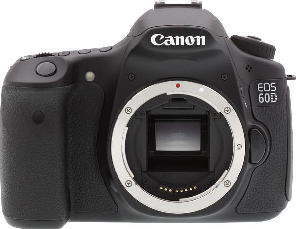 Canon EOS 60D Actual Size Image
