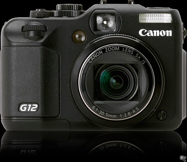 Canon g12 Actual Size Image