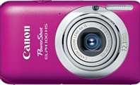 Canon PowerShot ELPH 100 HS Actual Size Image