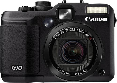 Canon Powershot G10 Actual Size Image