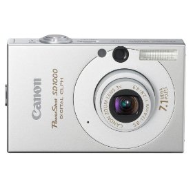 Canon PowerShot SD1000 Actual Size Image