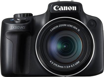 Canon PowerShot SX50 HS Actual Size Image