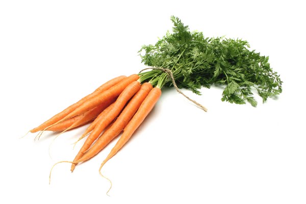 Carrots Actual Size Image