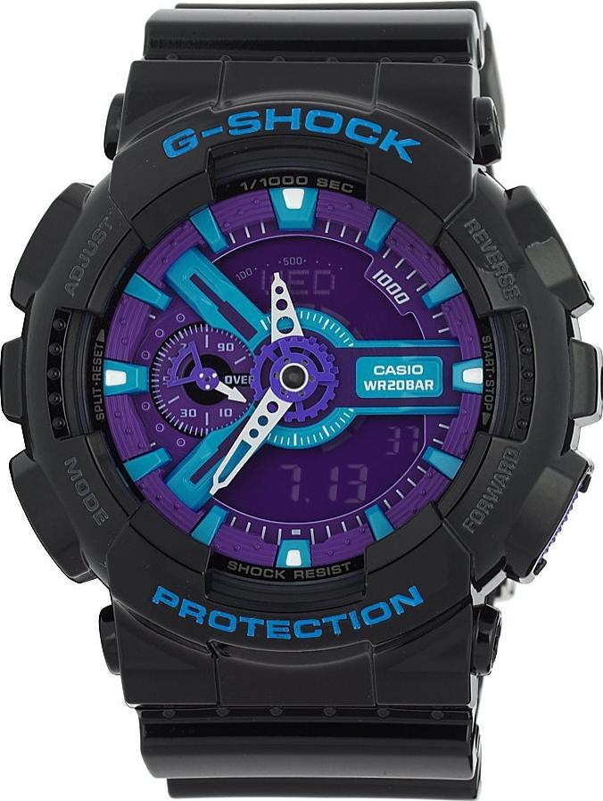 Casio G-Shock GA110HC-1A Actual Size Image