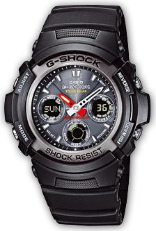 Casio GShock AWG-101-1AER Actual Size Image