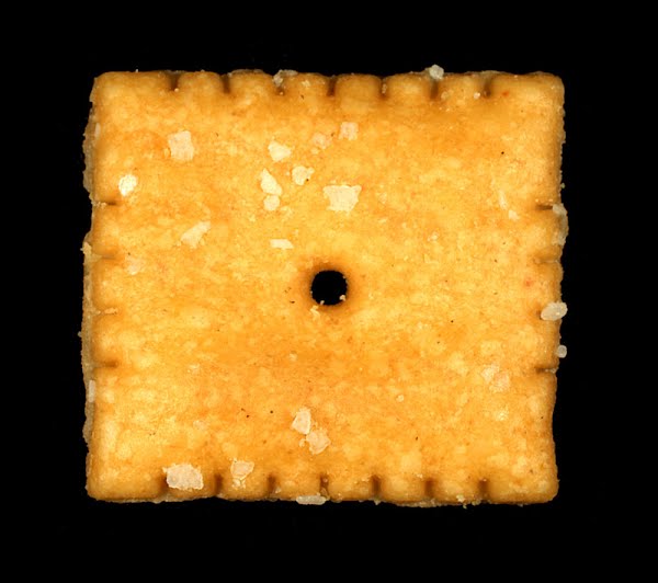 Cheez-It cracker Actual Size Image