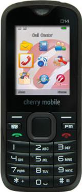 Cherry Mobile D14 Actual Size Image