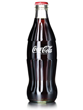 coca cola bottle Actual Size Image