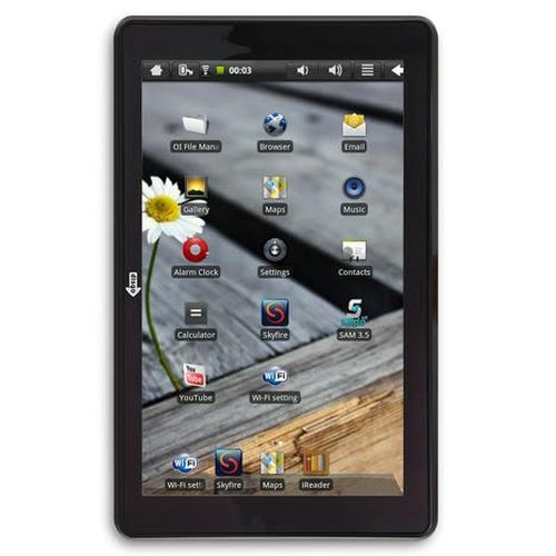 Disgo Tablet 6000 / 2GB / 7 inch Touch Screen / Android 2.1 / Tablet (2) Actual Size Image
