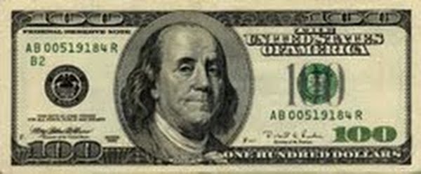 dollar Actual Size Image