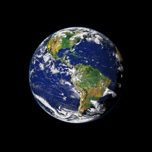 Earth Actual Size Image