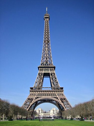 Eiffel Tower Actual Size Image