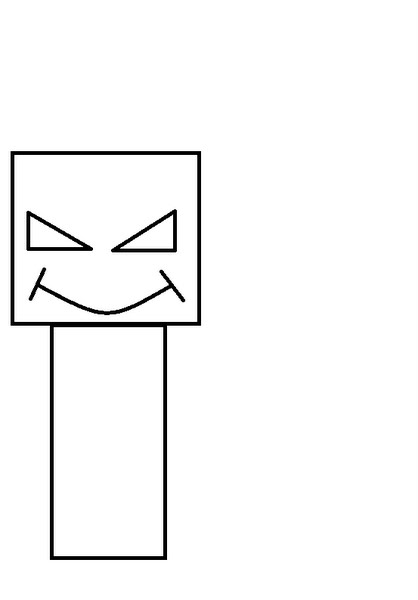 Enderman Actual Size Image