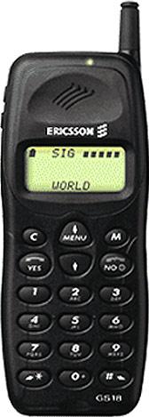 Ericsson GS 18 Actual Size Image