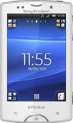 Ericsson Xperia mini pro SK17i Actual Size Image