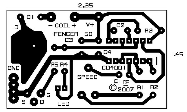 fencer 5 Actual Size Image