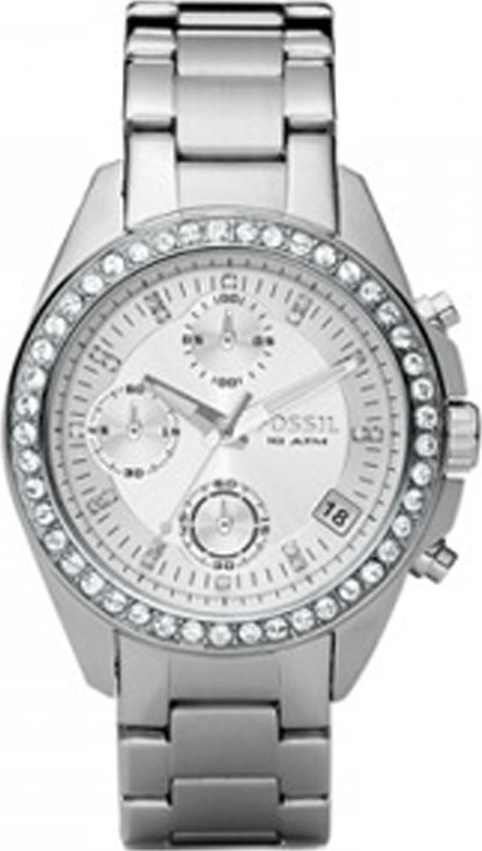 Fossil Women's ES2681 Stainless Steel Watch Actual Size Image