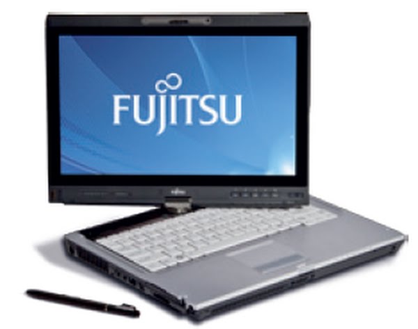 Fujitsu LIFEBOOK Actual Size Image