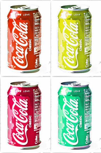 Funky Coke Actual Size Image