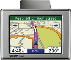 Garmin nüvi 350 Actual Size Image