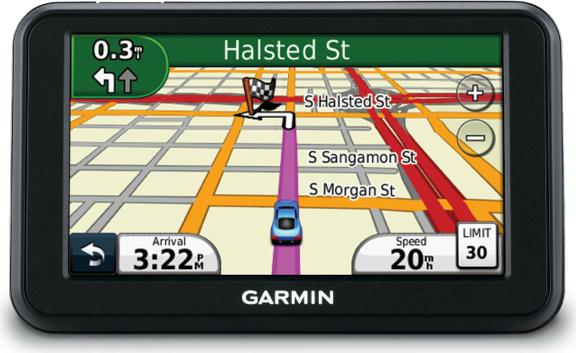 Garmin nuvi 40 Actual Size Image