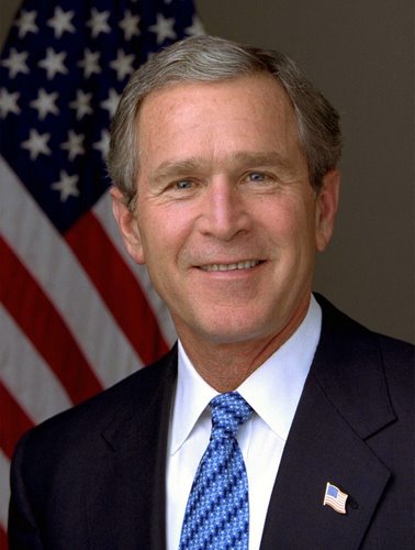 George W. Bush Actual Size Image