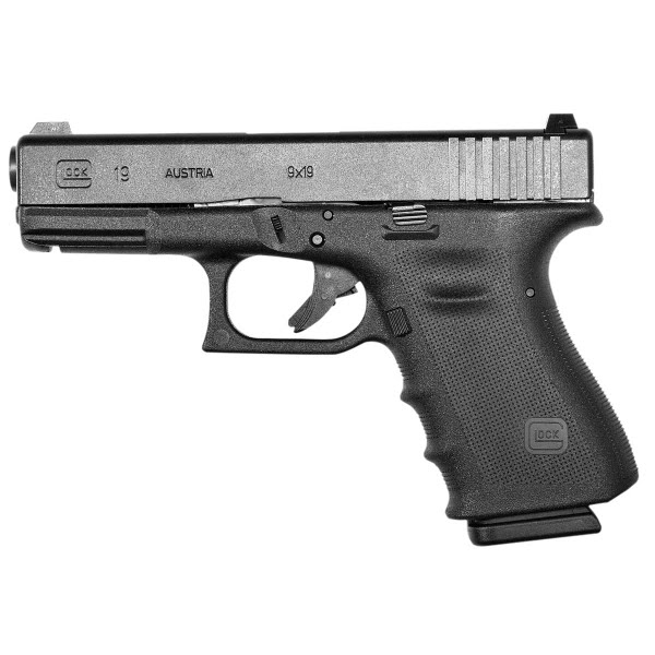 Glock 19 Actual Size Image