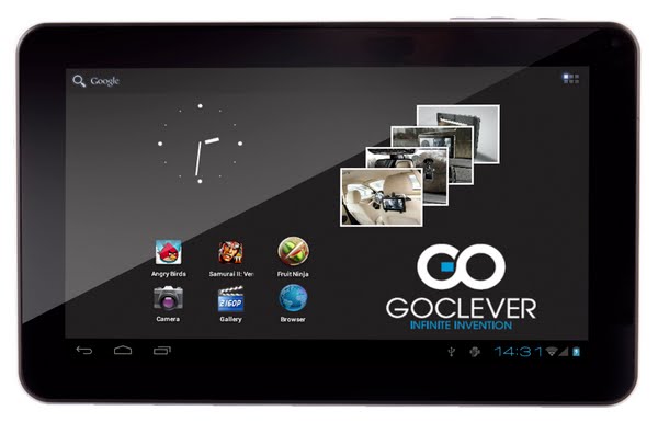 Goclever TAB T76GPS Actual Size Image