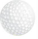 Golf ball Actual Size Image