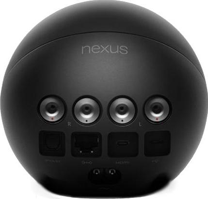 Google Nexus Q Actual Size Image
