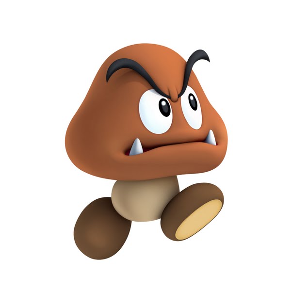 Goomba Actual Size Image