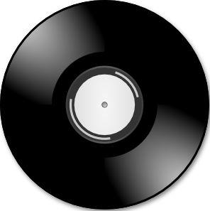 Gramaphone Record (12 inch) Actual Size Image