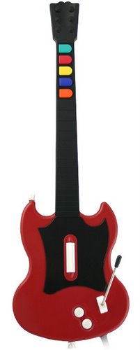 Guitar Hero SG Guitar Actual Size Image