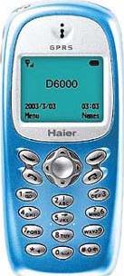 Haier D6000 Actual Size Image