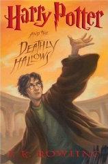 Harry Potter and the Deathly Hallows Hardcover Actual Size Image