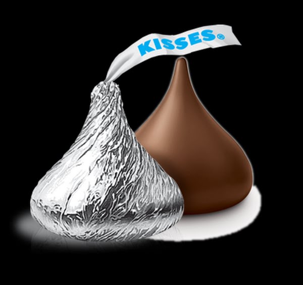 hershey's kisses Actual Size Image