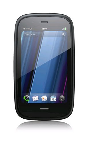 HP Palm Pre 3 Actual Size Image