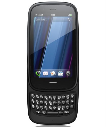 HP (Palm) Pre3 (w/Keyboard) Actual Size Image